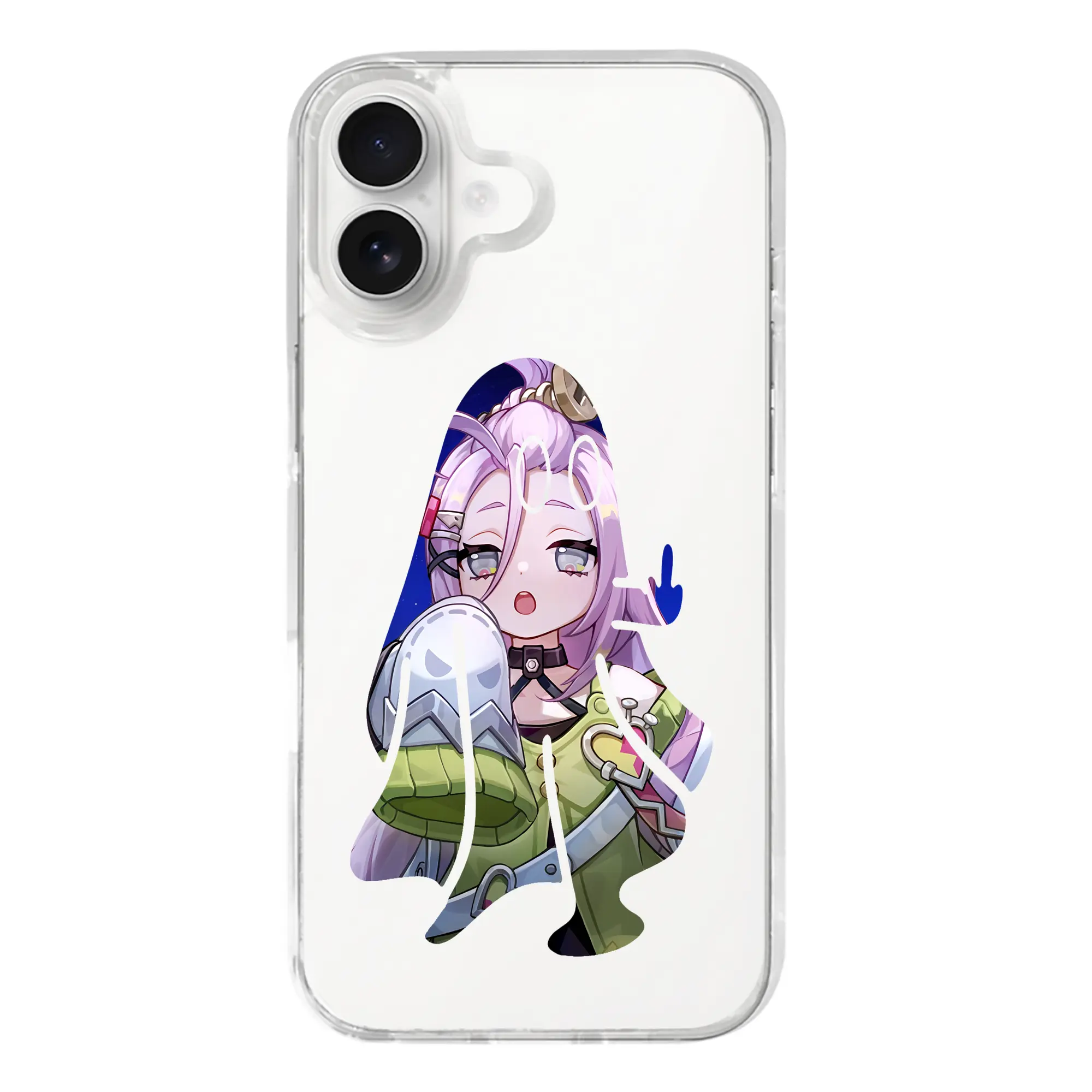 原 神 グッズ アイノ - iPhone 17シリーズ 透明スマホケース – 薄型・耐衝撃・精密フィット保護カバー